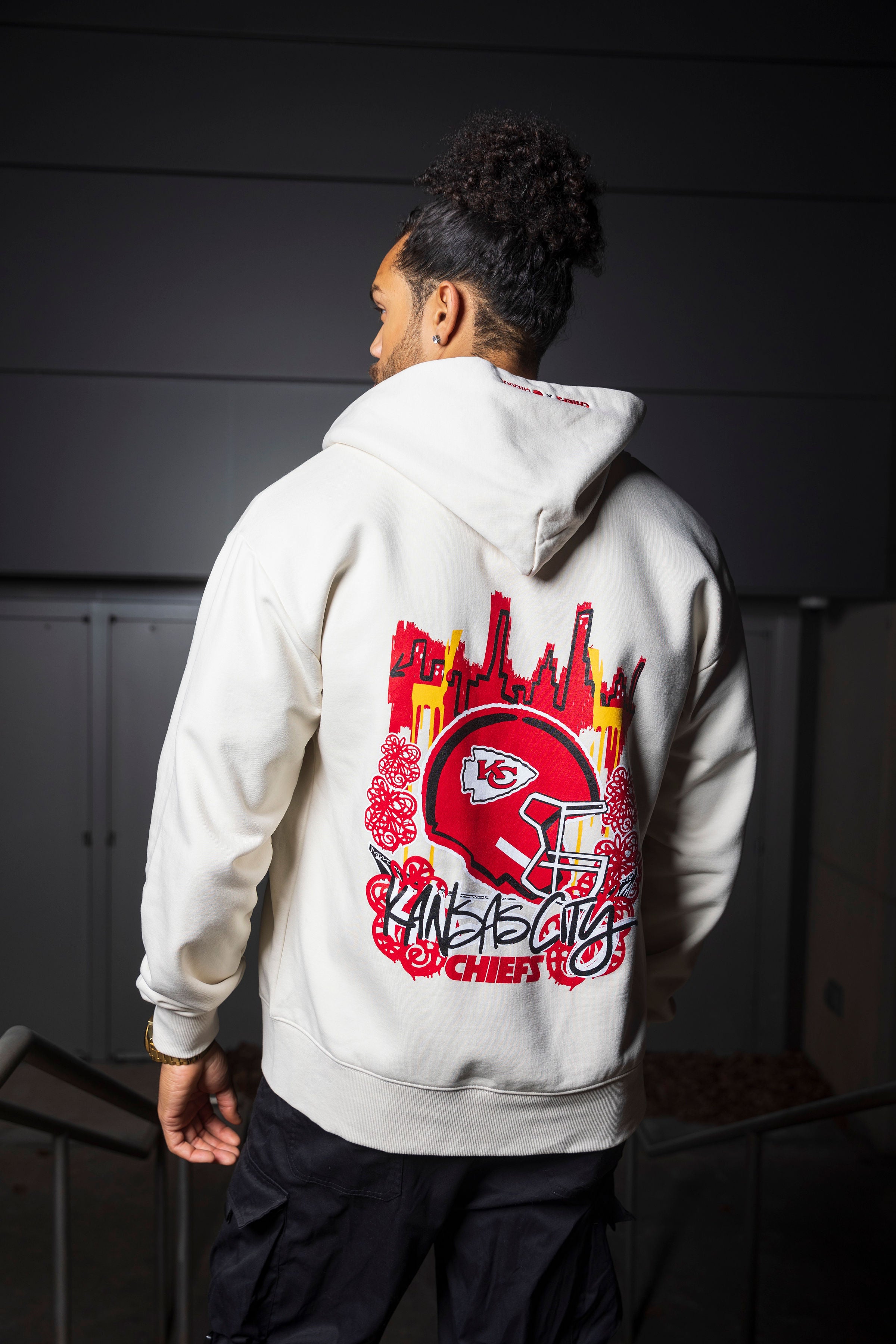 NFL Kansas City Chiefs オフィシャル パーカー Kansas City Chiefs NFL Graphic Zip Hood - Cherry Co.
