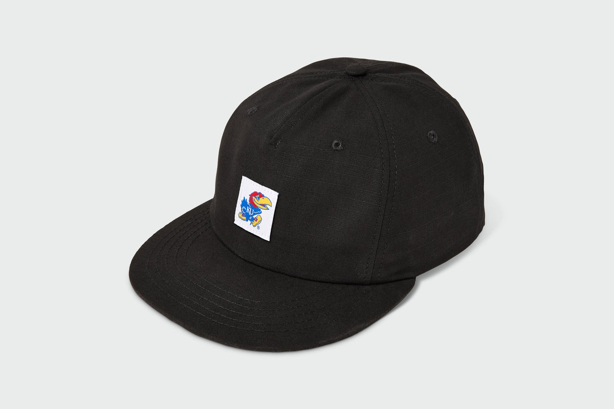 KU Jayhawks Ripstop Flatbill