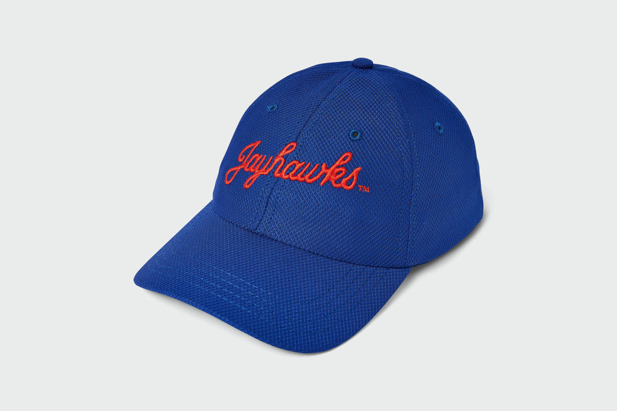 KU Jayhawks Script Moisture Wicking Dad Hat