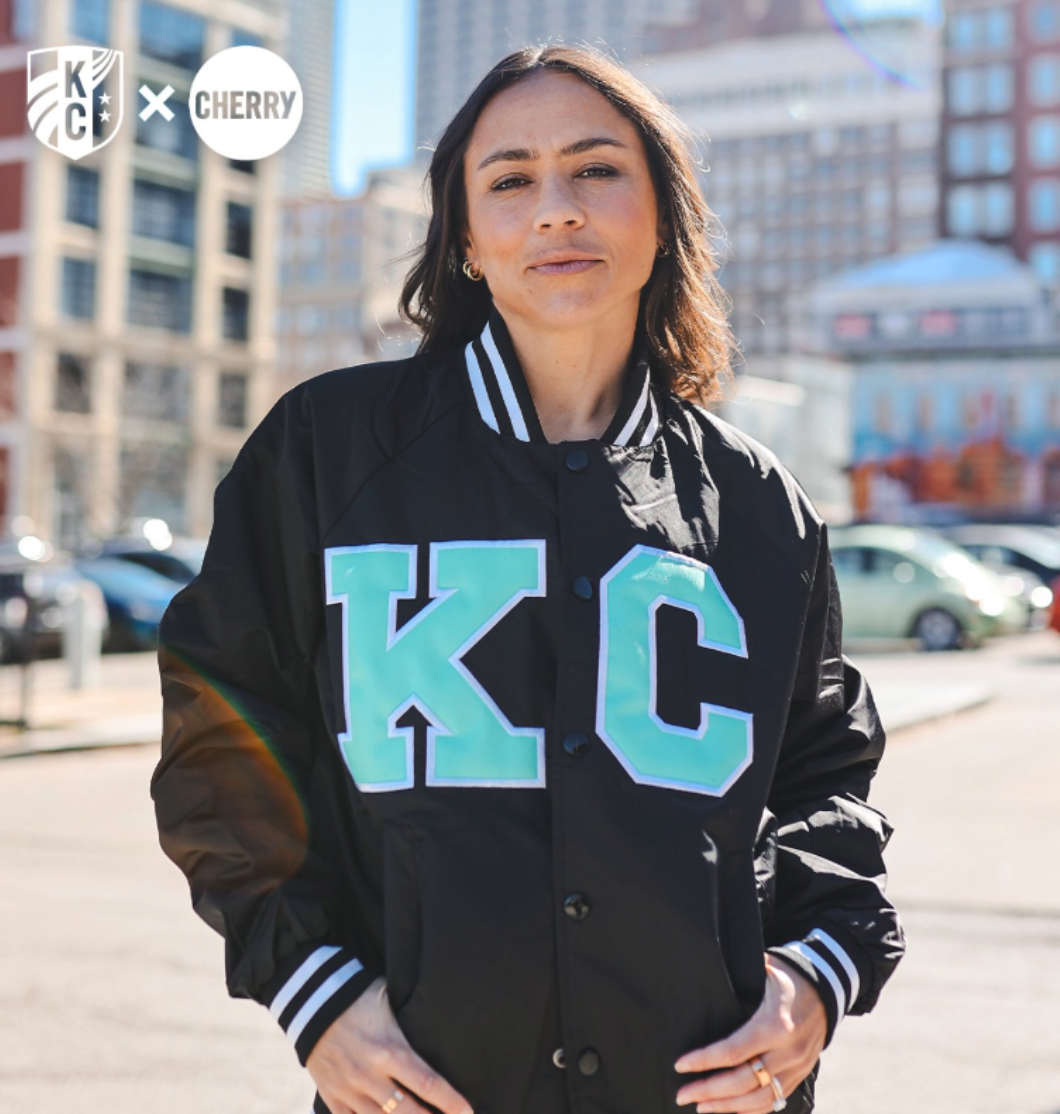 Teal KC Varsity Jacket