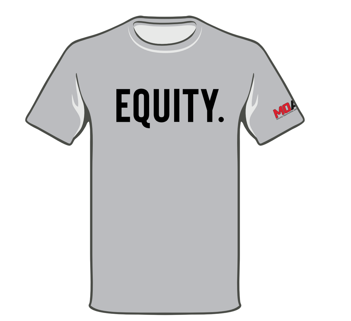 Equity Grey Tee