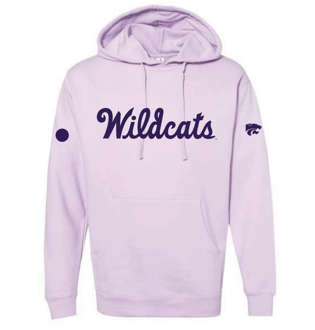 売れ筋商品|||コロシアム パーカー・スウェットシャツ アウター レディース Men's Purple Kansas State Wildcats Sunrise Pullover Hoodie Purple Kansas State Wildcats Stacked Purple Vintage Hoodie